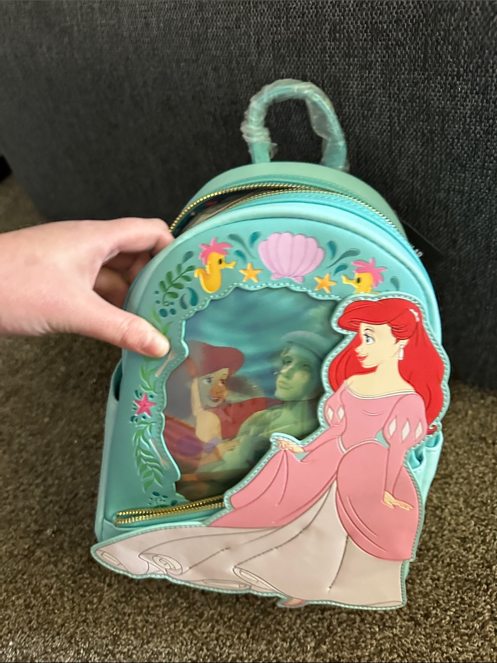 Disney Loungefly Backpack - Princess Lenticular Series - The Little Mermaid - Picture 6 of 6